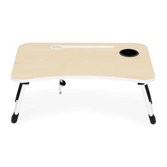 Skladací podstavec pod notebook 60x40 cm s lampičkou a ventilátorom ModernHome