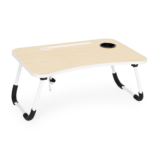 Skladací podstavec pod notebook 60x40 cm s lampičkou a ventilátorom ModernHome