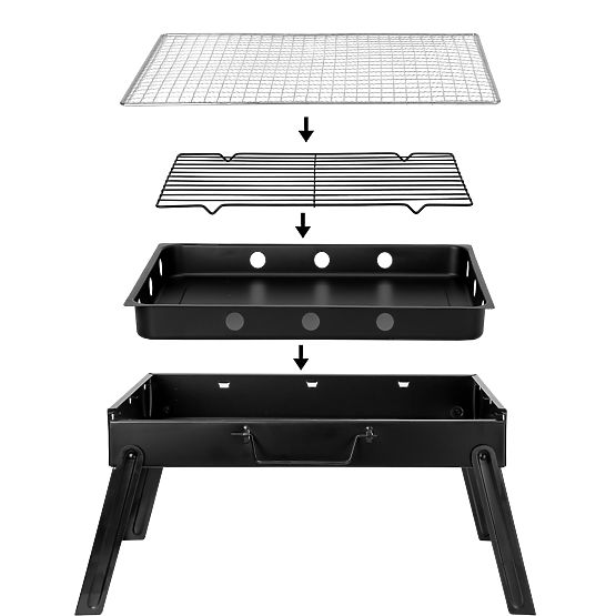 Skladací prenosný gril TULIN