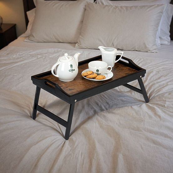 Skladací raňajkový podnos AURELIA RUSTIC