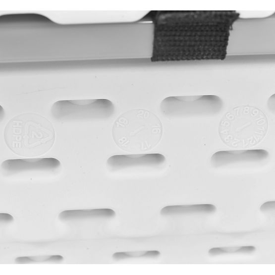 Skladacia cateringová lavica 180 cm biela