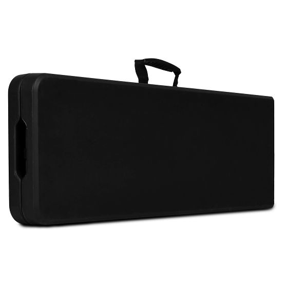 Skladacia cateringová lavica 180 cm čierna