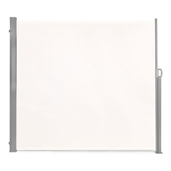 Skladacia markíza 300x180 cm bočná roleta paraván do záhrady na terasu béžová