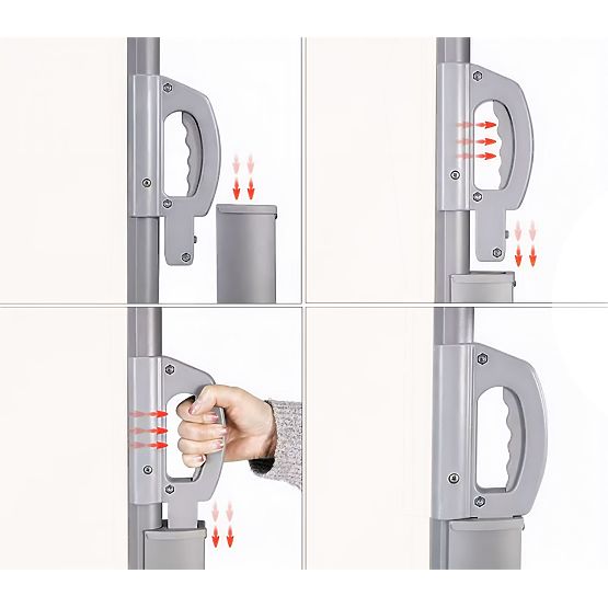 Skladacia markíza 300x180 cm bočná roleta paraván do záhrady na terasu béžová