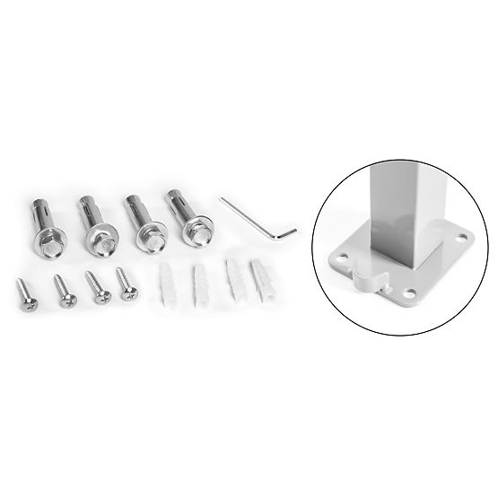 Skladacia markíza 300x200 cm bočná roleta paraván do záhrady na terasu antracit