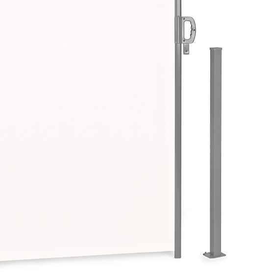 Skladacia markíza 300x200 cm bočná roleta paraván do záhrady na terasu béžová