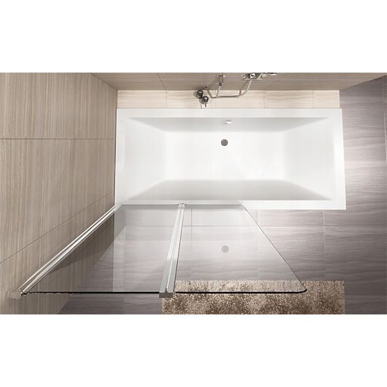 Skladacia vaňová zástenka Rea Agat-2 80