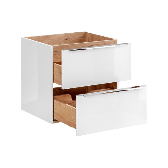 Skrinka pod umývadlo 60 cm 2 zásuvky