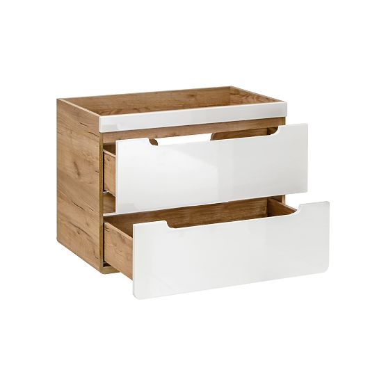 Skrinka pod umývadlo 80 cm 2 zásuvky