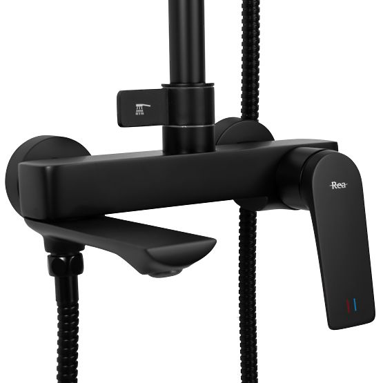 Sprchová sada REA AVALON ČIERNA