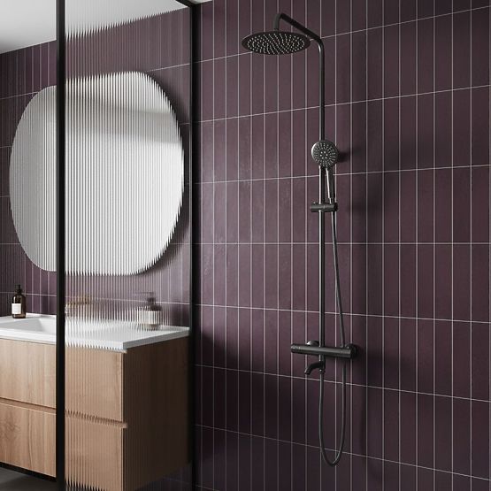 Sprchová Sada S Termostatom Rea Lungo Titan