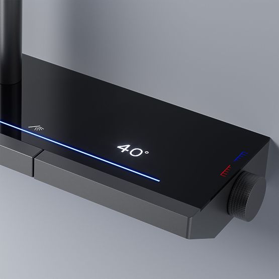 Sprchová sada s termostatom REA Pedro Titan