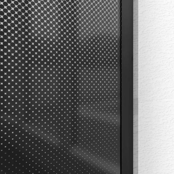 Sprchová stena Rea Aero Ombre Čierna 110