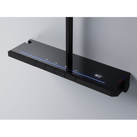 Sprchová súprava s termostatom REA Pedro Čierna