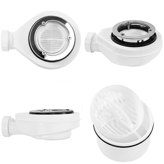 Sprchová vanička Bazalt Grey 90x90