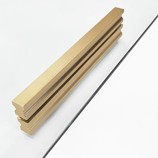 Sprchovací kút REA Montana Zlatý Kartáčovaný 110x100