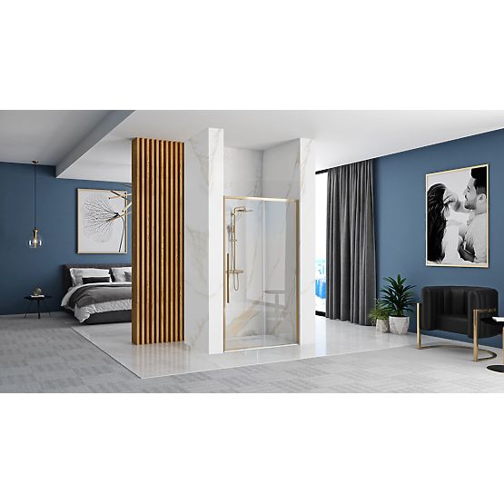 Sprchové dvere SOLAR ZLATÉ 100