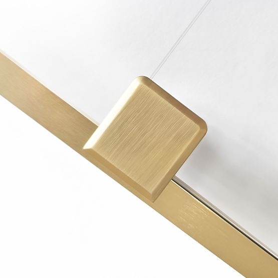 Sprchový kút REA Montana Zlatý Kartáčovaný 100x90