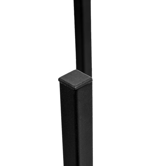 Stojan na kvety loftový Torre 60 cm čierny