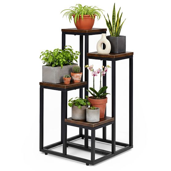 Stojan na kvety ozdoby 4 police loft ModernHome