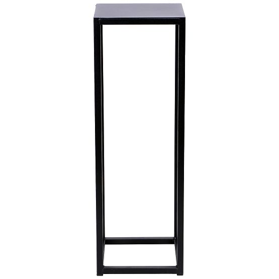 Stojan na kvety Piatto loft 60 cm čierny