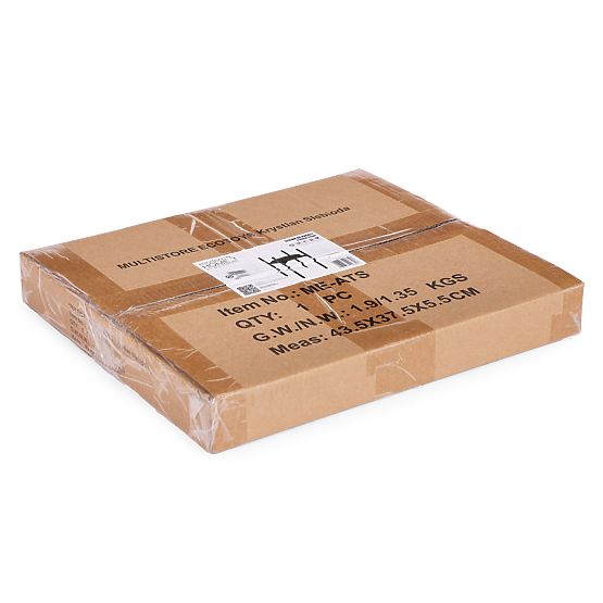 Stojan na kvety stojaci stojan na kvety dekorácia 2 úrovne loft ModernHome