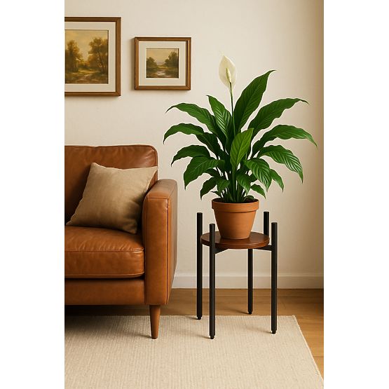 Stojan na kvety stojaci stojan na kvety dekorácia loft ModernHome