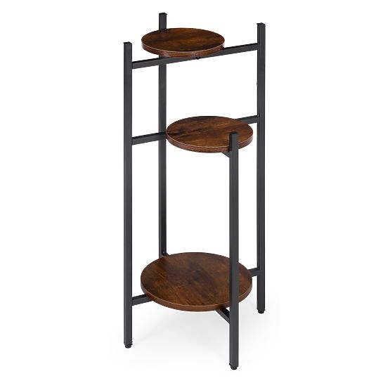 Stojan na kvety, stojan na kvety, dekorácia, 3 úrovne, loft ModernHome