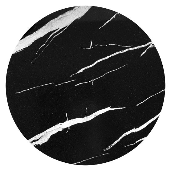 Stojan na kvety TRETORRI čierny mramor