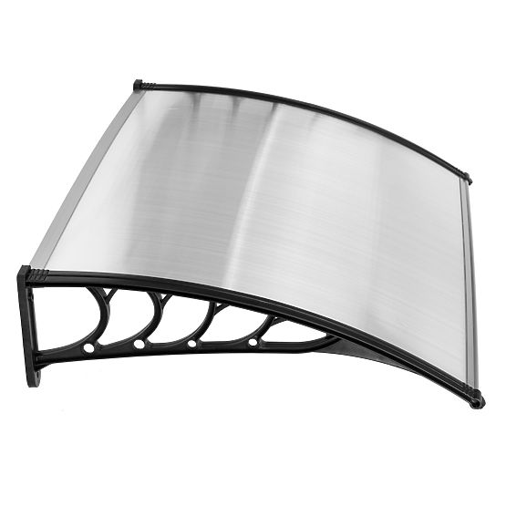 Strieška nad dvere 120x100 cm prístrešok ochrana polykarbonát polykarbonát