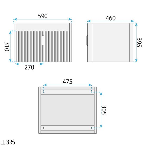 Súprava kúpeľňového nábytku s umývadlom Astor 60 cm Biela