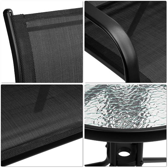 Súprava záhradného nábytku PALMA stôl + 2 stoličky