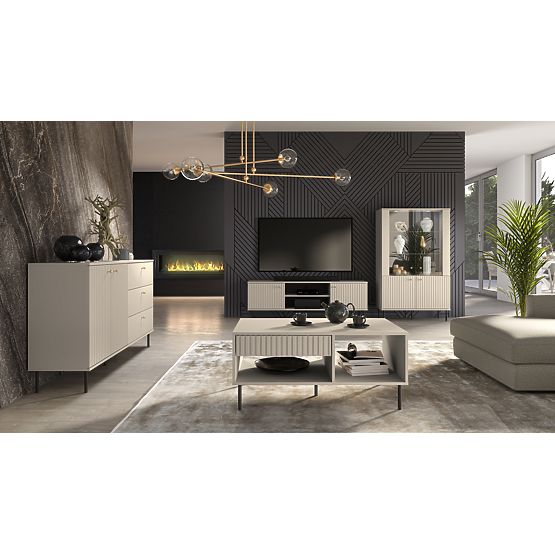 Televízny stolík Sophie - béžový