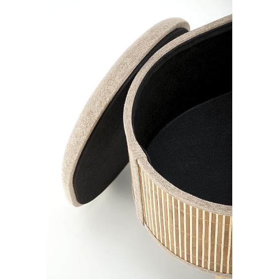 TICO sada 2 taburetov s úložným priestorom, béžová