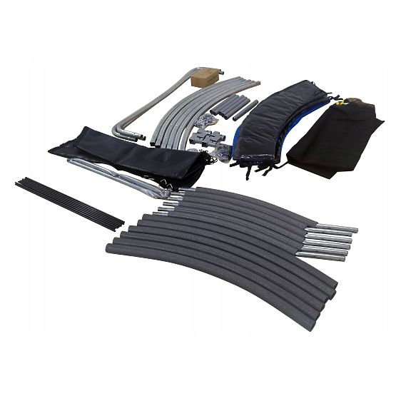 Trampolína s ochrannou sieťou a rebríkom HENZEN 305 cm modrá FT10