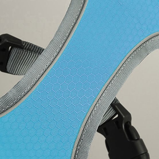 Tréningový postroj pre psy ASTRO modrý veľkosť M