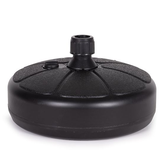 Univerzálny stojan na slnečníky čierny