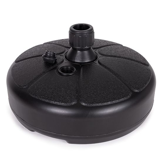 Univerzálny stojan na slnečníky čierny