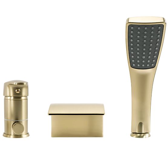 Vaňová batéria Rea Riven zlatá kartáčovaná