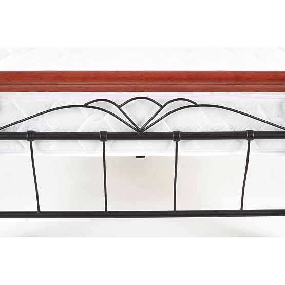 VERONICA posteľ 90 cm čerešňa ant./čierna