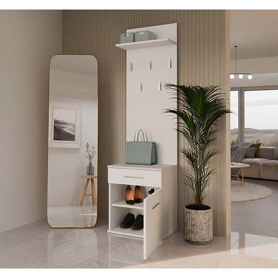 Vešiak Duo DUO BIELY