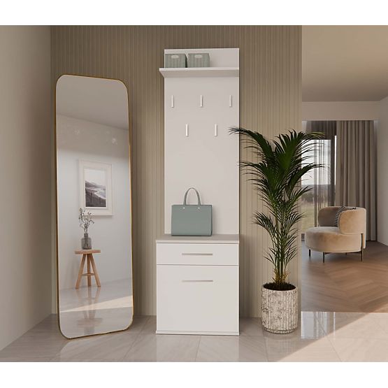 Vešiak Duo DUO BIELY