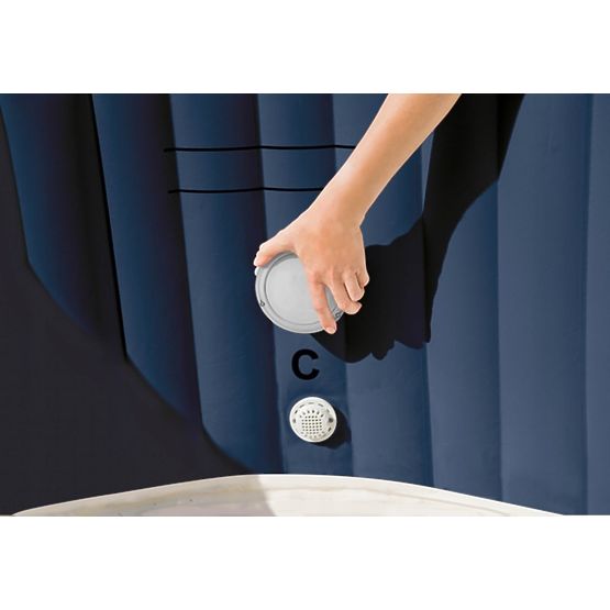 Viacfarebná LED lampa na batérie do SPA INTEX 28503