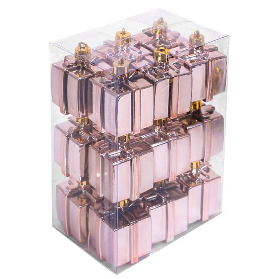 VIANOČNÉ GUĽE MIX 311437 ružová