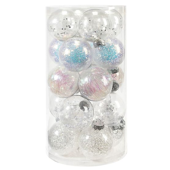 VIANOČNÉ OZDOBY 20 KS SYSD1688-059