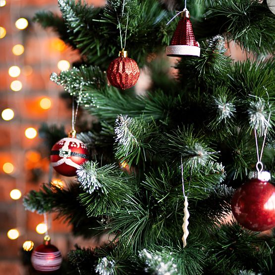 VIANOČNÉ OZDOBY ČERVENO BIELE 78KS SYSD1688-113