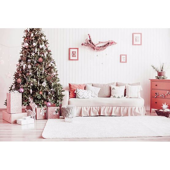 VIANOČNÉ OZDOBY ROSE RED 36KS 311433