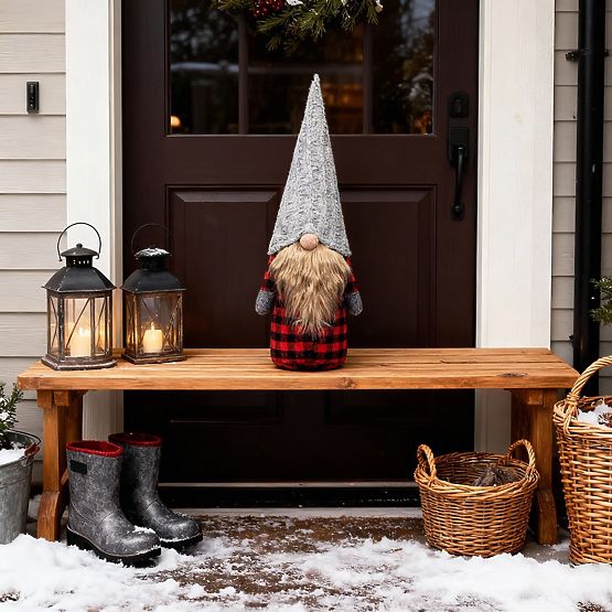 Vianočný škriatok 40 cm YX055