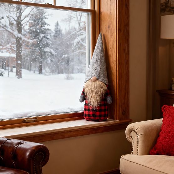 Vianočný škriatok 40 cm YX055