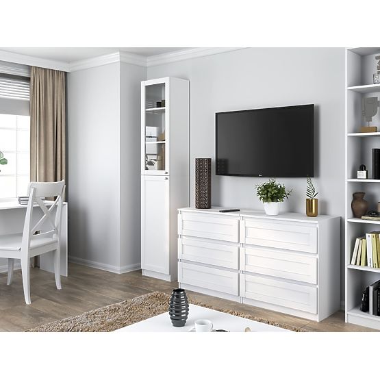 Vitrína PAFOS W40/SH BIELA